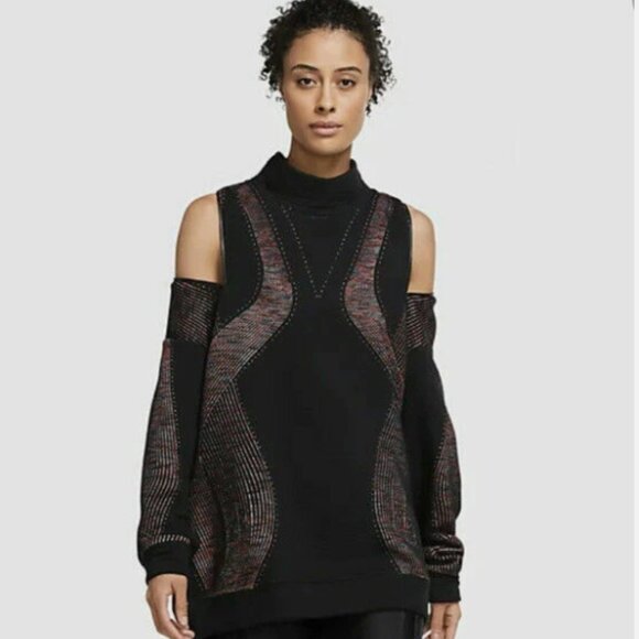 Nike Women's City Ready Oversize Yoga Training Top Size M Open Zip Concept - Picture 13 of 13